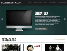 Tablet Screenshot of diazpimienta.com